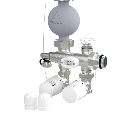 Почему 2 клапана в смесительном узле лучше чем 1