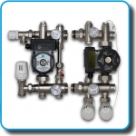 Смесительный узел для водяного теплого пола