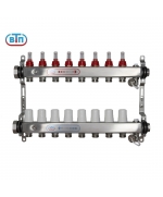 Коллекторная группа 8 контуров гайки слева А40.Ртн.08.НГ/ВР.ОТ ВТП