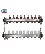 Коллекторная группа 9 контуров гайки справа А40.Ртн.09.ВР/НГ.ОТ ВТП