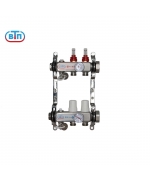Коллекторная группа 2 контура гайки справа, БМ термометры А40.Ртн.02.ВР/НГ.БТ ВТП