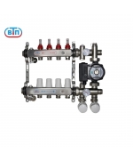 ВТП КОМБО.Л 4 контура, комплект коллекторов теплого пола