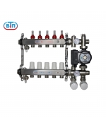ВТП КОМБО.Л 5 контуров, комплект коллекторов теплого пола