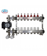 ВТП КОМБО.П 7 контуров, комплект коллекторов теплого пола