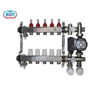 ВТП КОМБО.Л 5 контуров, комплект коллекторов теплого пола