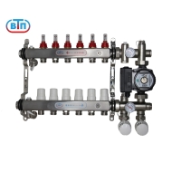 ВТП КОМБО.Л 6 контуров, комплект коллекторов теплого пола