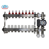 ВТП КОМБО.Л 8 контуров, комплект коллекторов теплого пола