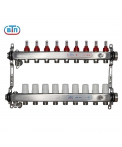 Коллекторная группа 9 контуров гайки справа А40.Ртн.09.ВР/НГ.ОТ ВТП
