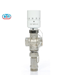 Отводной клапан с головкой ТСГВПС ОК-1ЕК2РВ для подключения контура теплого пола