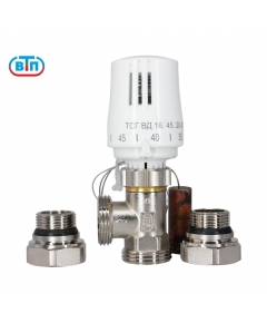 Термостатический клапан угловой ТКУ-20а