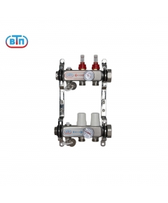 Коллекторная группа 2 контура гайки справа, БМ термометры А40.Ртн.02.ВР/НГ.БТ ВТП