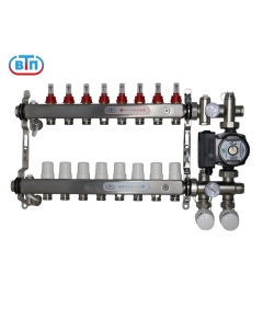 ВТП КОМБО.Л 8 контуров, комплект коллекторов теплого пола