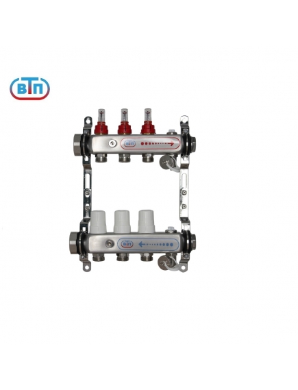 Коллекторная группа 2 контуров гайки слева А40.Ртн.02.НГ/ВР.ОТ ВТП