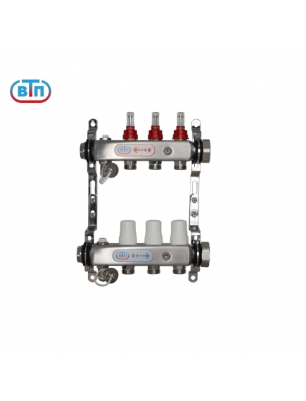 Коллекторная группа 3 контуров гайки справа А40.Ртн.03.ВР/НГ.ОТ ВТП