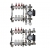 ВТП КОМПАКТ-Б.Л-3 (с байпасом), комплект коллекторов  теплого пола на 3 контура