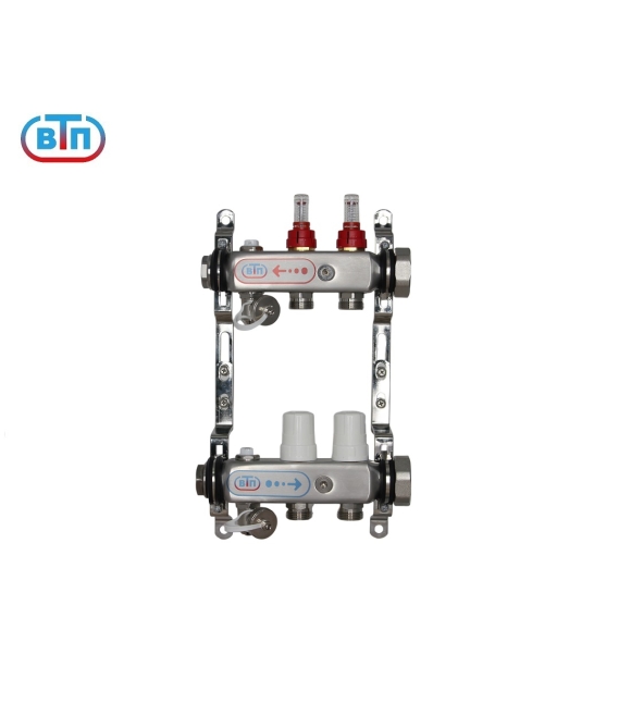 Коллекторная группа 2 контуров гайки справа А40.Ртн.02.ВР/НГ.ОТ ВТП