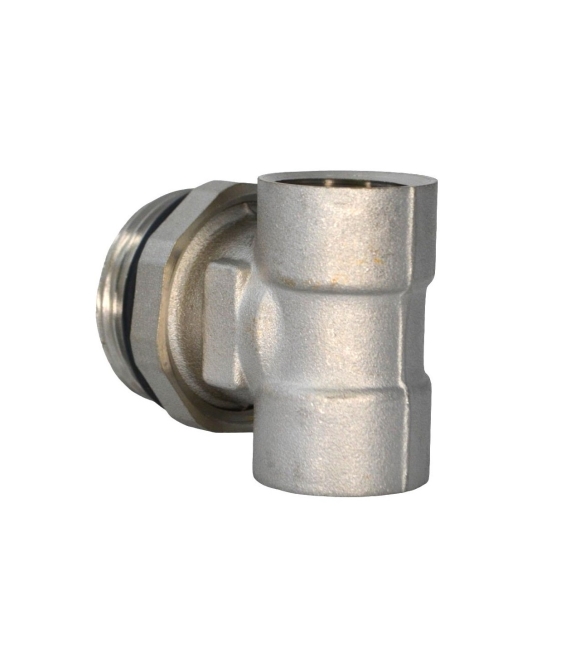 Тройник коллекторный 1 +1/2 +1/2 (с контрагайкой) M320-422